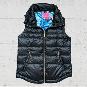 Lilly Pulitzer Palm Paradise Vest Size XXS NWOT
